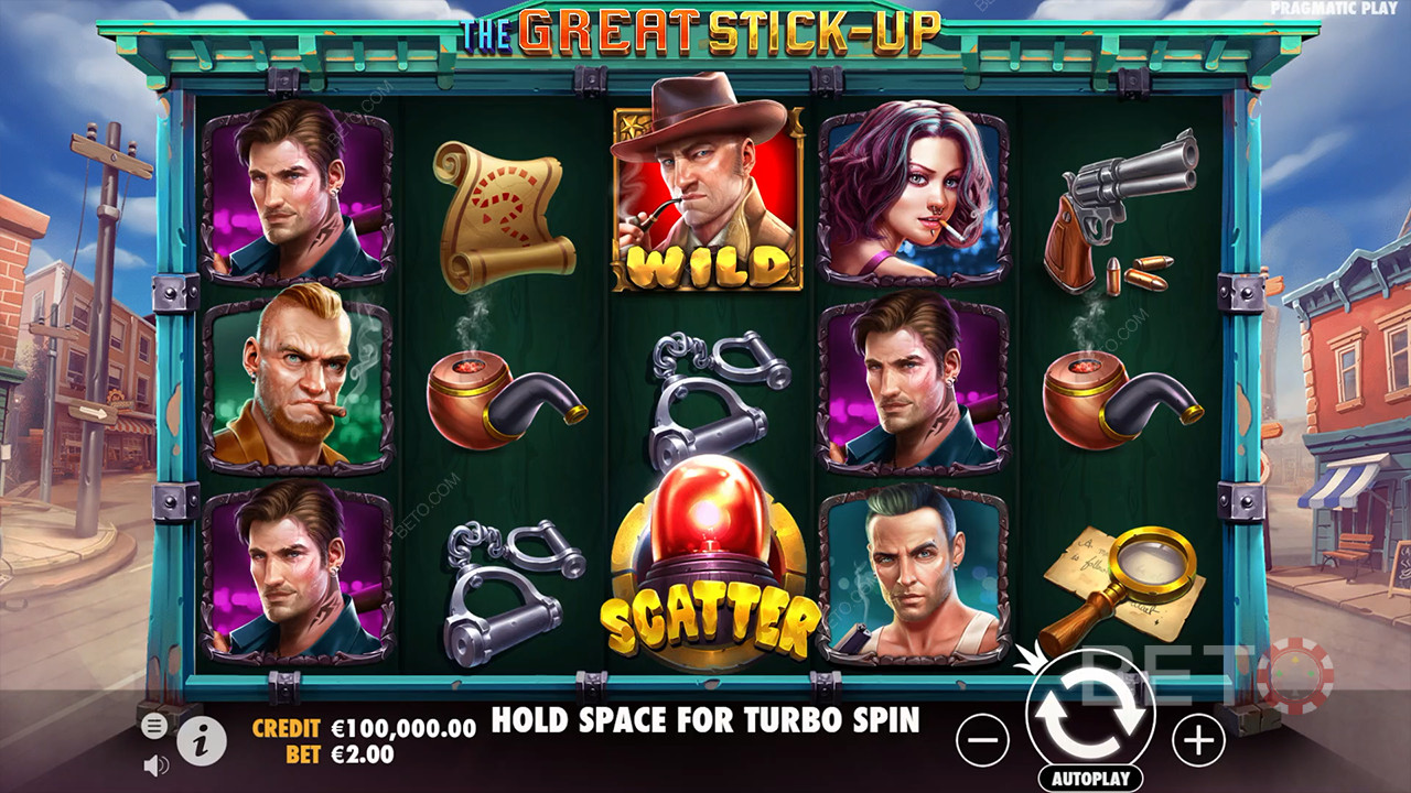 The Great Stick-Up Review by BETO Slots