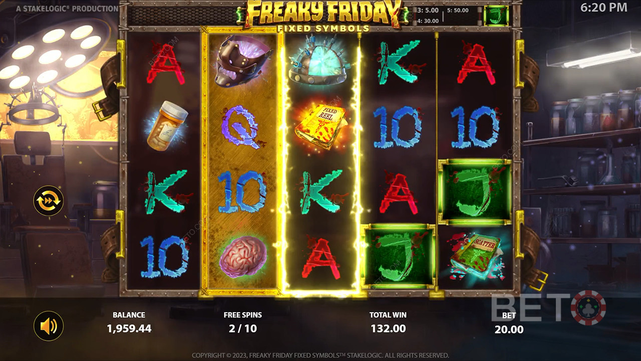Обзор фиксированных символов Freaky Friday от BETO Slots