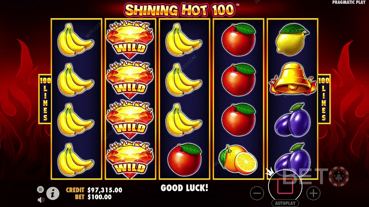 Shining Hot 100 Играть Бесплатно