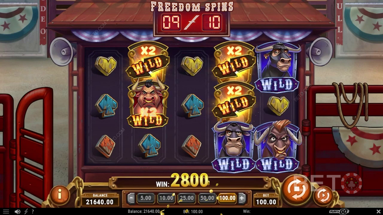 Bull in a Rodeo Играть Бесплатно