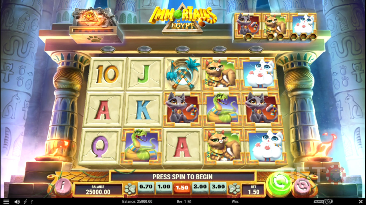 Обзор Immortails of Egypt от BETO Slots