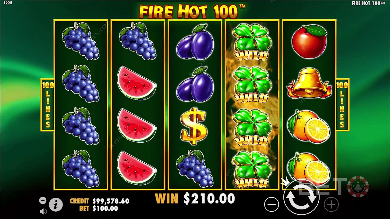 Fire Hot 100 Играть Бесплатно