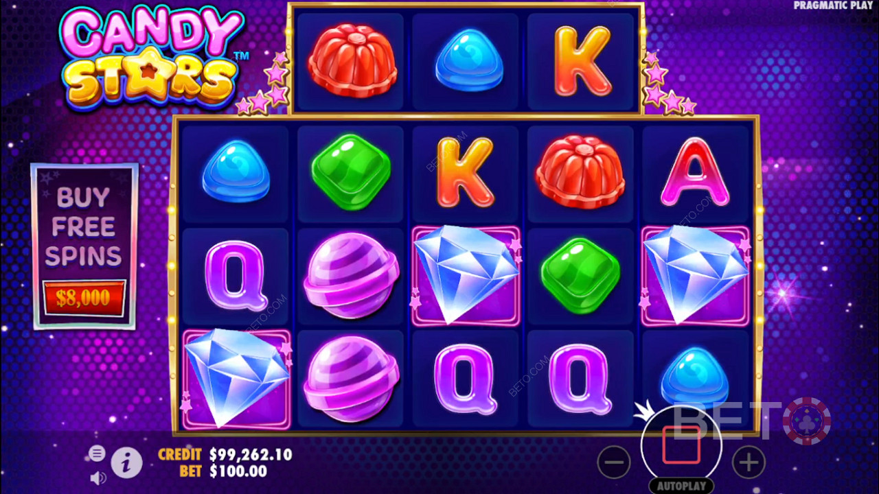 Обзор Candy Stars от BETO Slots