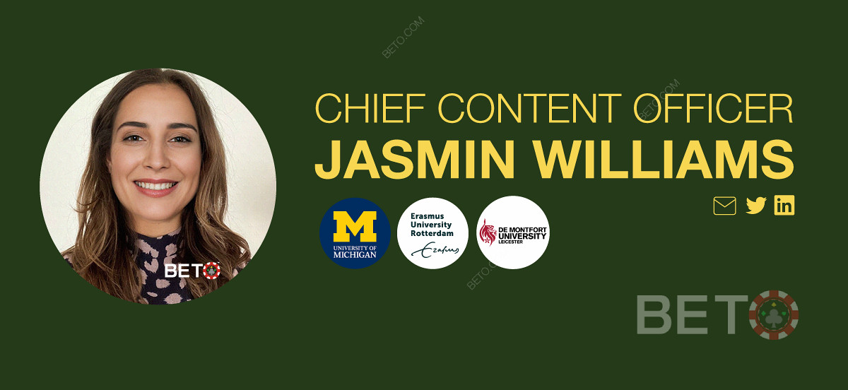 Джасмин Уильямс - директор по контенту (онлайн слоты и обзоры)