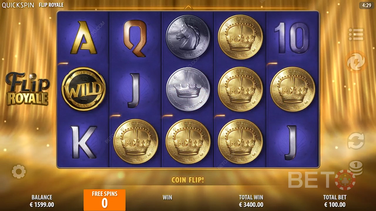 Обзор Flip Royale от BETO Slots