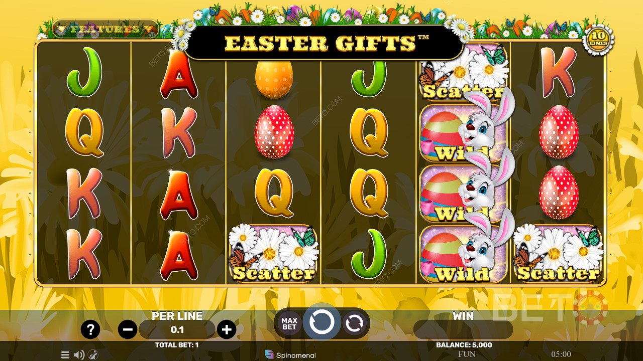 Пасхальные подарки Обзор от BETO Slots