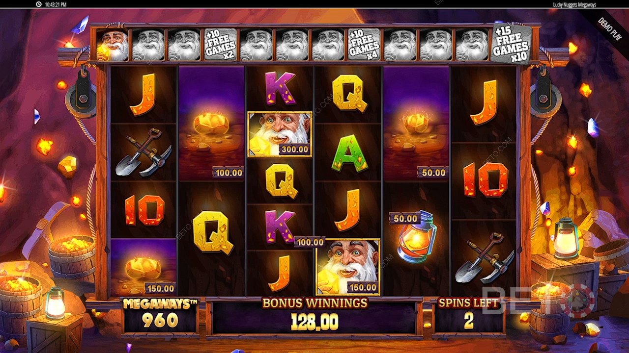Lucky Nuggets Megaways Играть Бесплатно