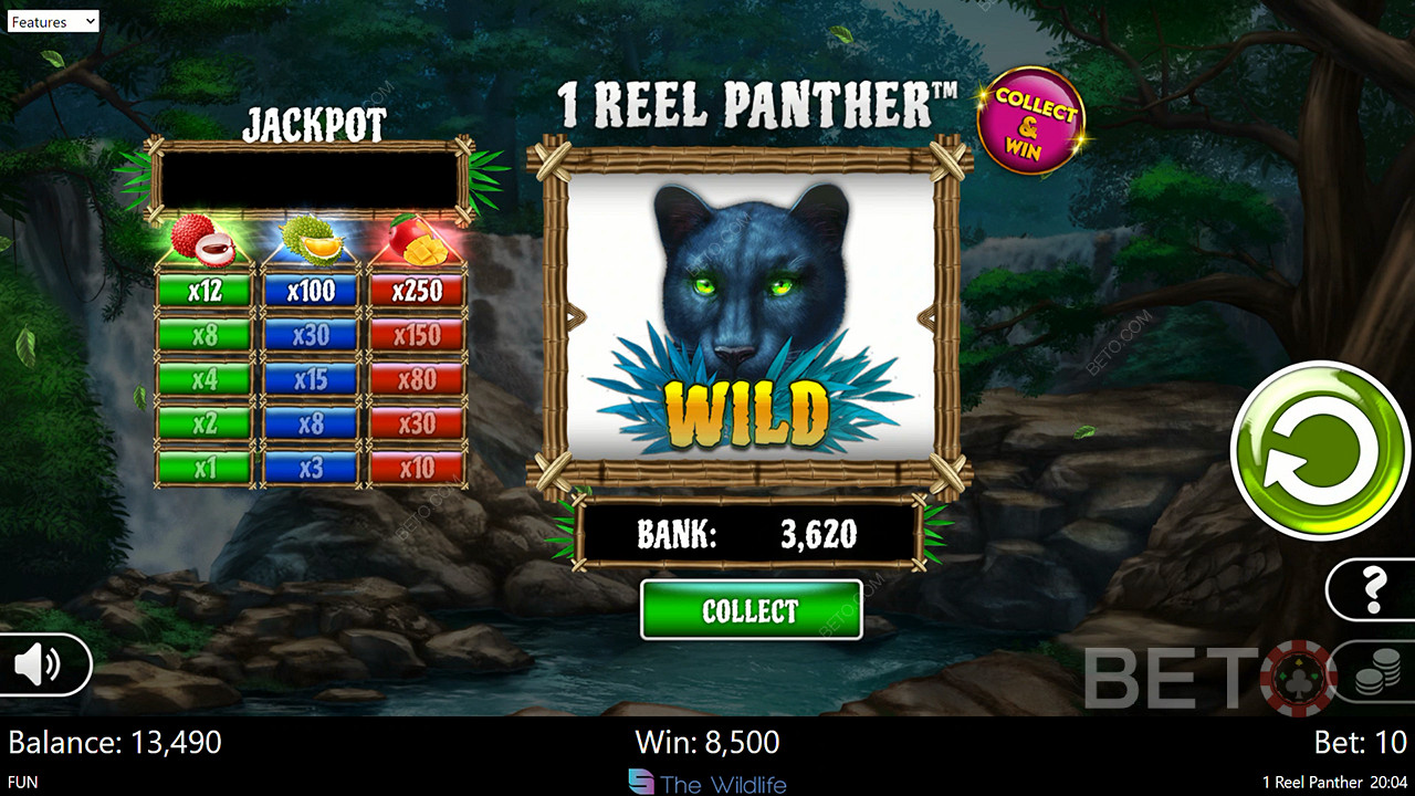 1 Reel Panther Играть Бесплатно