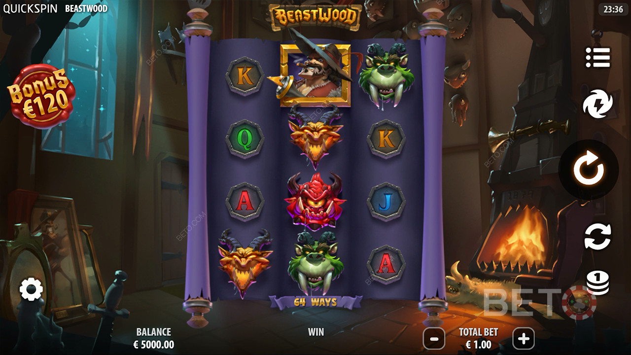 Beastwood Review by BETO Slots