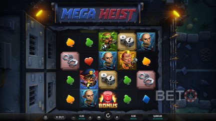 Mega Heist игровой автомат - бесплатнуе игр и рецензии (2024)