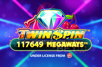 Больше возможных выигрышных комбинаций в Twin Spin Megaways 5 Reeler.