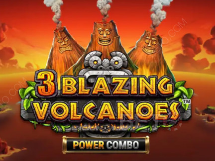 3 Blazing Volcanoes Power Combo Демо-версия