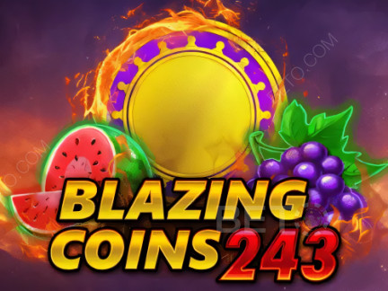 Blazing Coins 243 Демо-версия