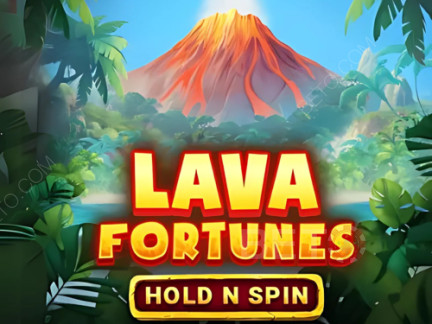 Lava Fortunes Hold N Spin Демо-версия